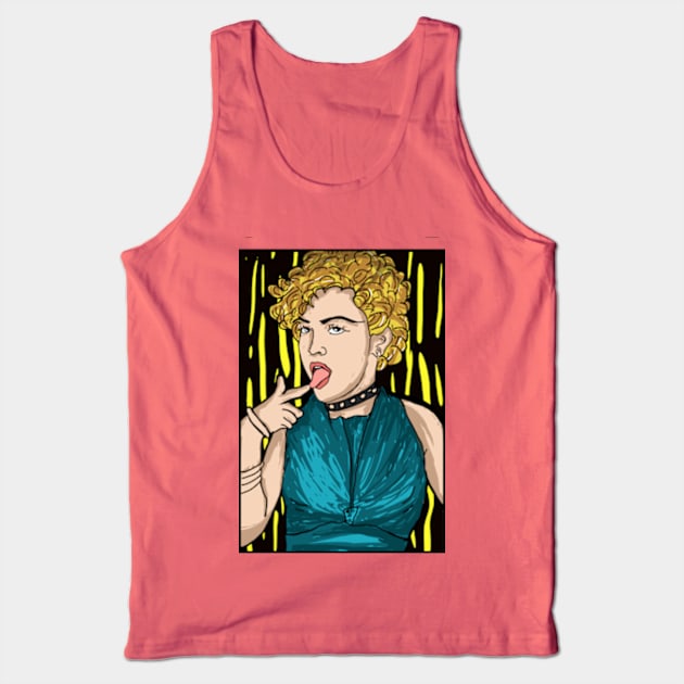 Madonna Pop Art 90s Tank Top by DeathAnarchy